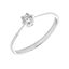 Imagen de Anillo Kim Diamante 0,13ct G-VS IGI Oro Blanco 18K