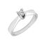 Imagen de Anillo Varenna Diamante 0,19ct G-VS Oro Blanco 18K
