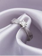 Imagen de Anillo Varenna Diamante 0,19ct G-VS Oro Blanco 18K