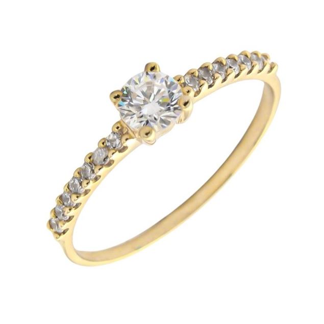 Imagen de Anillo Lydia Oro 18K