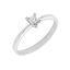 Imagen de Anillo Luar Diamante 0,10ct E-VS GSI Oro Blanco 18K