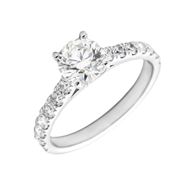 Imagen de Anillo Venecia Diamantes 1,30ct DF-VS EGL Oro Blanco 18K