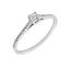 Imagen de Anillo Briana Diamantes 0,21ct DF-VS1 Oro Blanco 18K