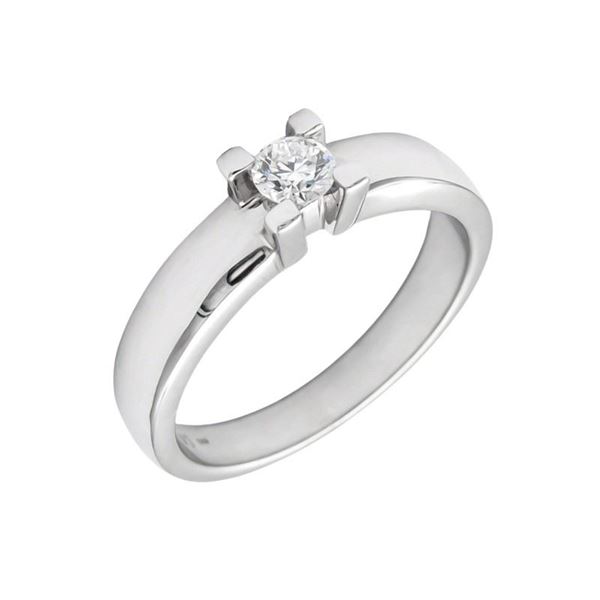 Imagen de Anillo Veira Diamante 0,25ct G-VS Oro Blanco 18K