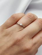 Imagen de Anillo Liz Diamantes 0,11ct G-VS Oro Blanco 18K