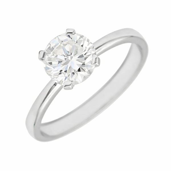 Imagen de Solitario Brisa Diamante 1,24ct Oro Blanco 18K