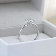 Imagen de Solitario Brisa Diamante 1,24ct Oro Blanco 18K