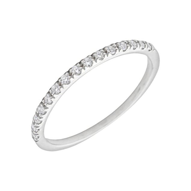 Imagen de Media Alianza Bella Diamantes 0,15ct DF-VS1 Oro Blanco 18K