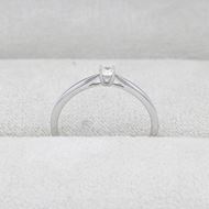 Imagen de Solitario Vera Diamante 0,10ct Oro Blanco 18K