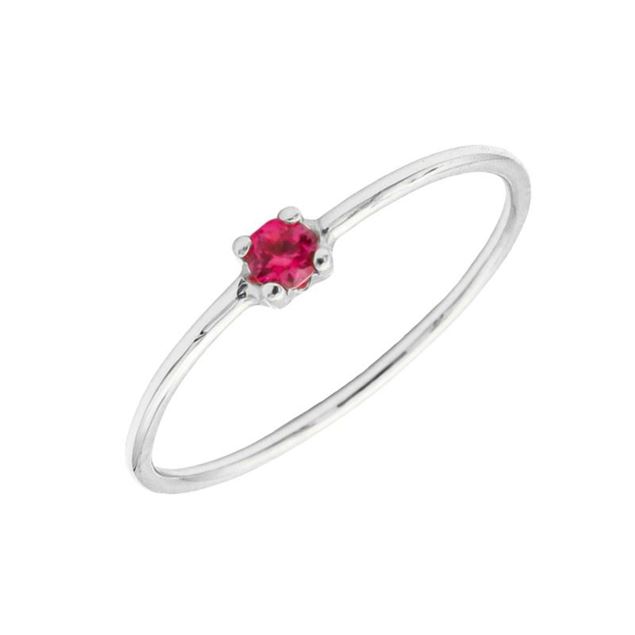 Imagen de Anillo Kai Red Oro Blanco 18K