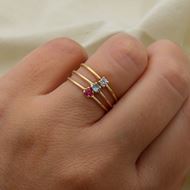 Imagen de Anillo Kai Red Oro 18K