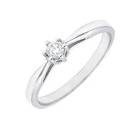 Imagen de Anillo Attract Diamante 0,10ct G-VS Oro Blanco 18K