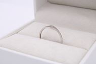 Imagen de Anillo Ivet Oro Blanco 18K
