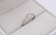 Imagen de Anillo Ivet Oro Blanco 18K