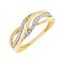 Imagen de Anillo Blaze Oro Bicolor 18K