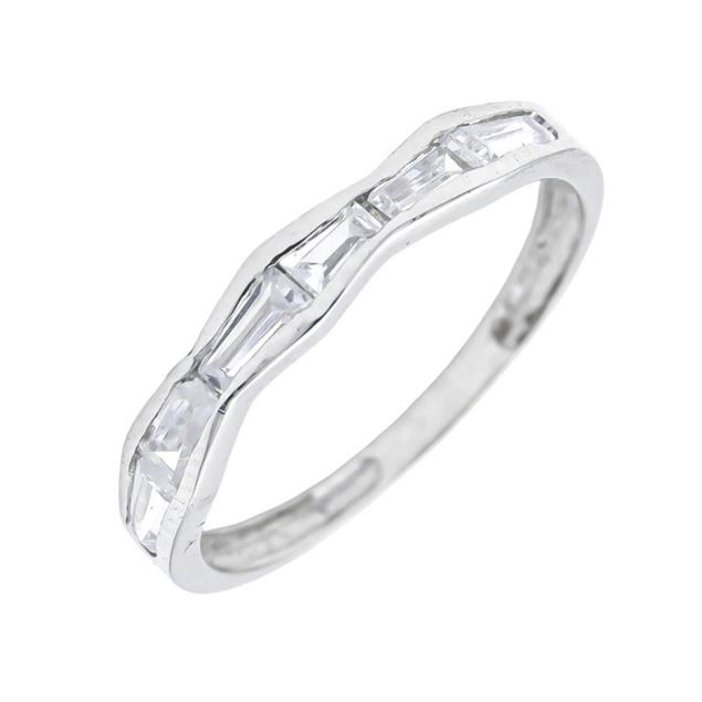 Imagen de Anillo Mirror Oro Blanco 18K