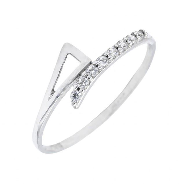 Imagen de Anillo Sequence Oro Blanco 18K