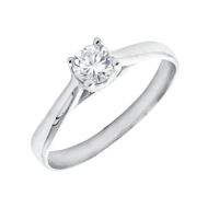 Imagen de Anillo Natalie Diamante 0,30ct E-VS1 IGI Oro Blanco 18K