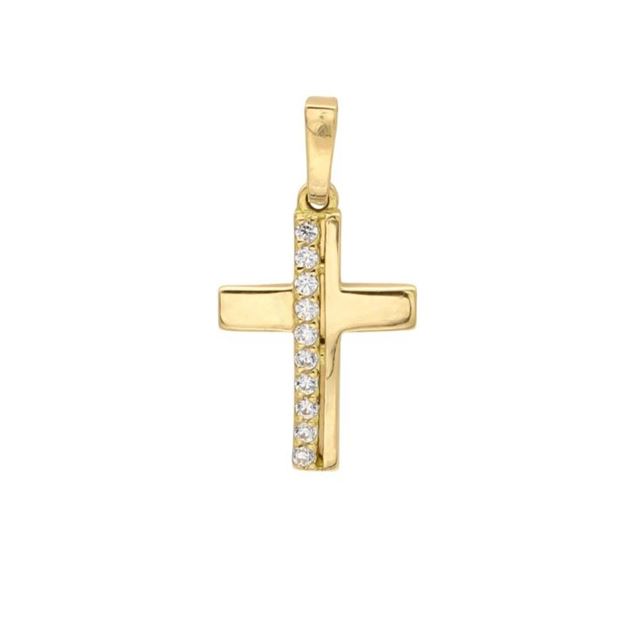 Imagen de Cruz Shine Oro 18K