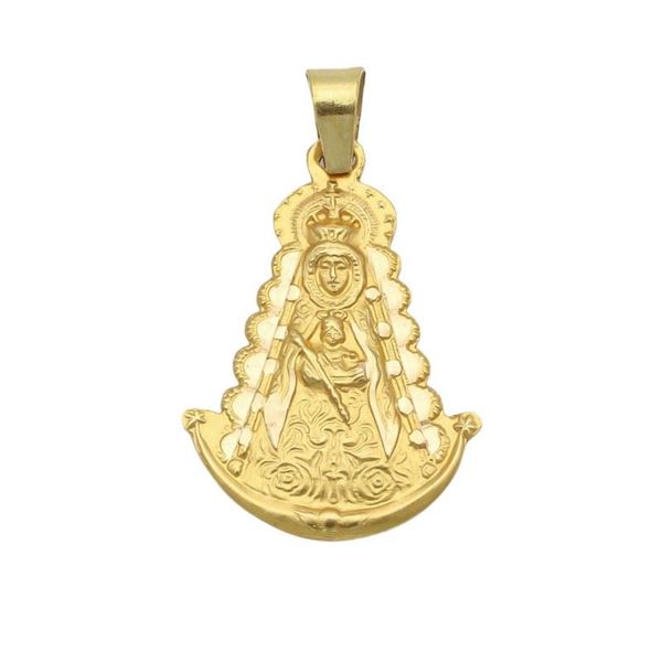Imagen de Medalla Virgen del Rocío Oro 18K