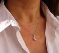 Imagen de Colgante Melinda Oro Blanco 18K