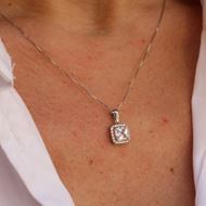 Imagen de Colgante Melinda Oro Blanco 18K