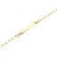 Imagen de Pulsera Esclava Barbada Martillada Oro 18K (Placa 29×5,3mm)