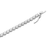 Imagen de Pulsera Dune Riviere Oro Blanco 18K (3,10mm Ancho)