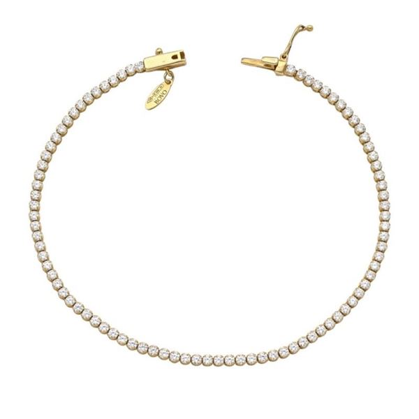 Imagen de Pulsera Dune Riviere Oro 18K (2,15mm Ancho)