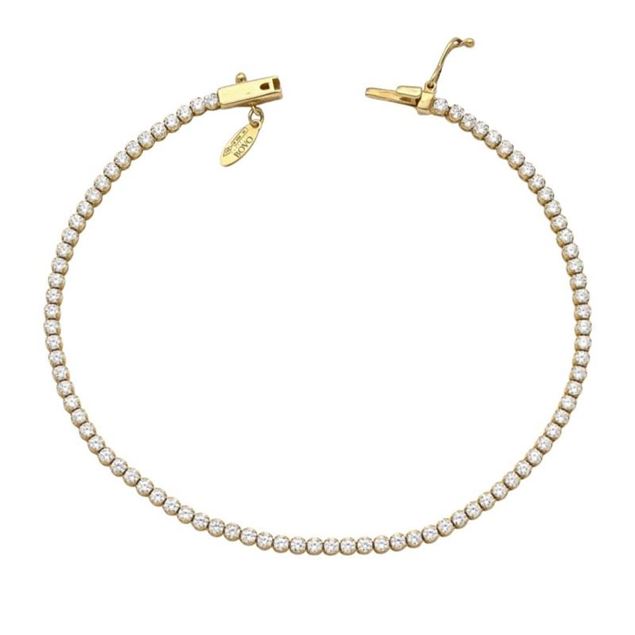 Imagen de Pulsera Dune Riviere Oro 18K (2,15mm Ancho)