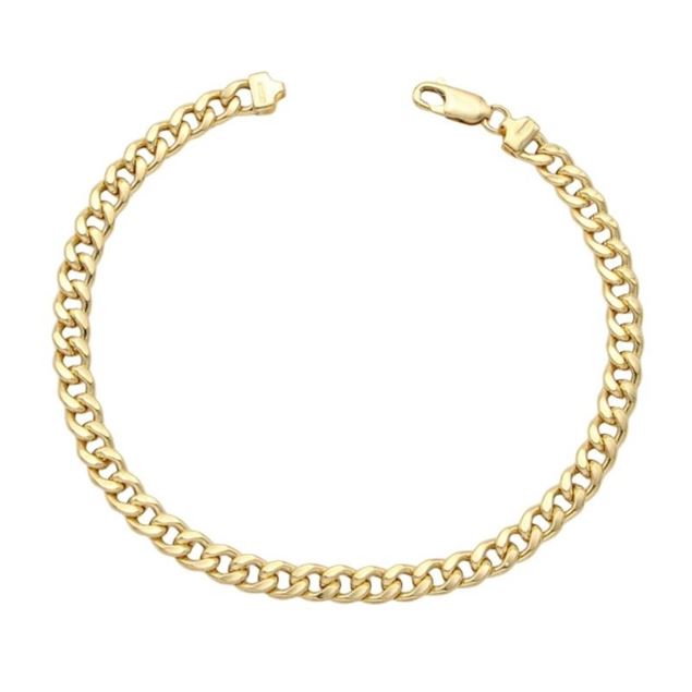 Imagen de Pulsera Barbada Oro 18K (5,5mm Ancho)