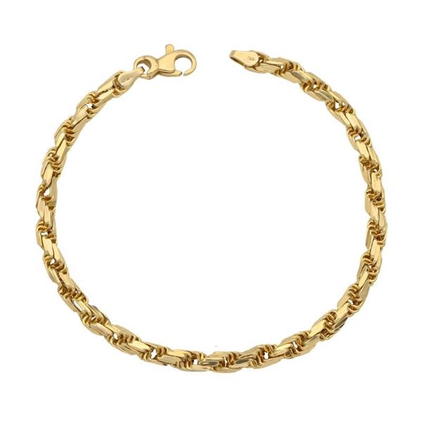 Imagen de Pulsera Cordón Salomonico Oro 18K