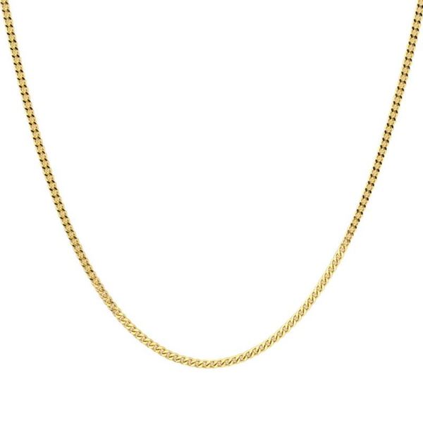 Imagen de Cadena Barbada 45cm Oro 18K