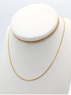 Imagen de Cadena Barbada 45cm Oro 18K