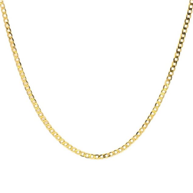 Imagen de Cadena Barbada 45cm Oro 18K