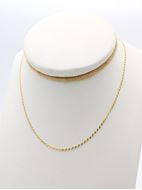 Imagen de Cadena Fígaro 45cm Oro 18K