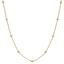 Imagen de Cadena Balls 45cm Oro 18K