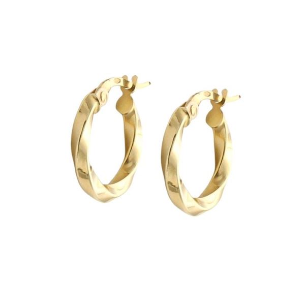 Imagen de Aros Rizzi 15mm Oro 18K