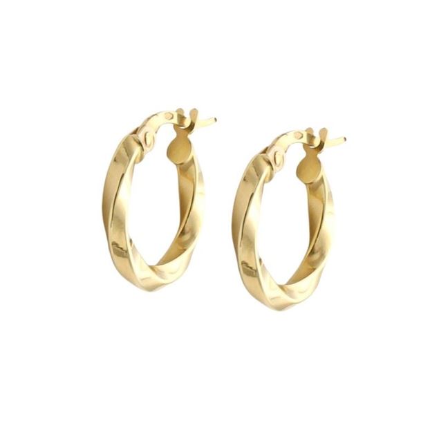 Imagen de Aros Rizzi 15mm Oro 18K