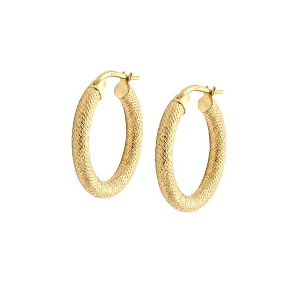 Imagen de Aros Serpil 17mm Oro 18K