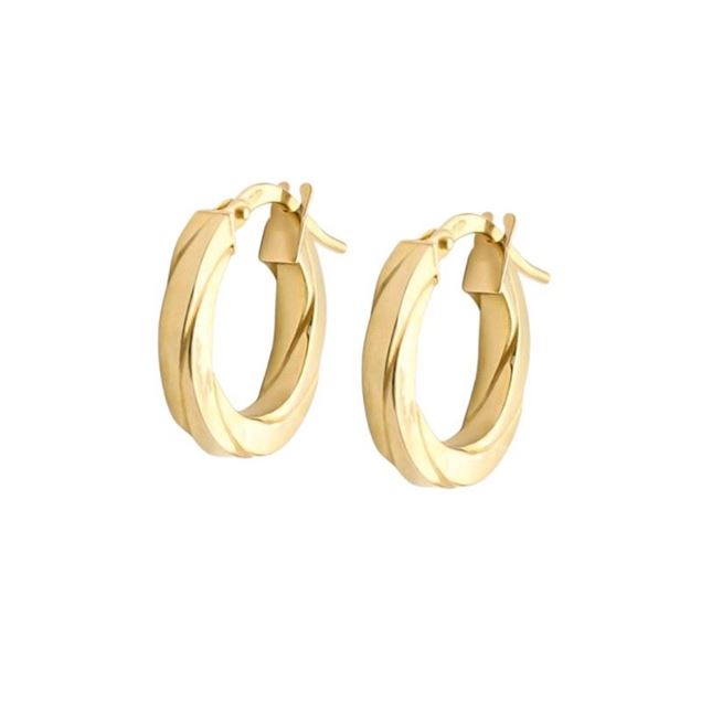 Imagen de Aros Espirelli 15mm Oro 18K