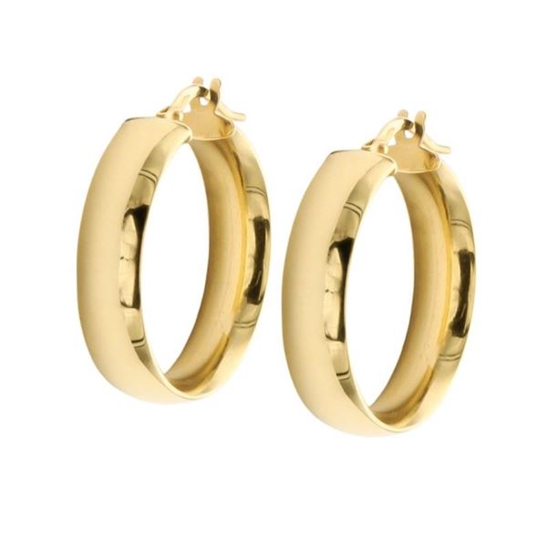 Imagen de Aros Caña 24mm Oro 18K