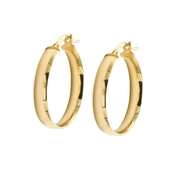 Imagen de Aros Caña Espesso 22mm Oro 18K