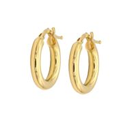 Imagen de Aros Tubo Spesso Oro 18K 36MM
