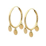 Imagen de Aros Multi Medals Oro 18K