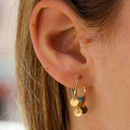 Imagen de Aros Multi Medals Oro 18K