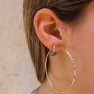 Imagen de Aros Helene Oro 18K