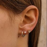 Imagen de Aros Helene Oro 18K