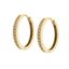 Imagen de Aros Helene Oro 18K 17MM
