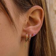 Imagen de Aros Tammy 13mm Oro 18K